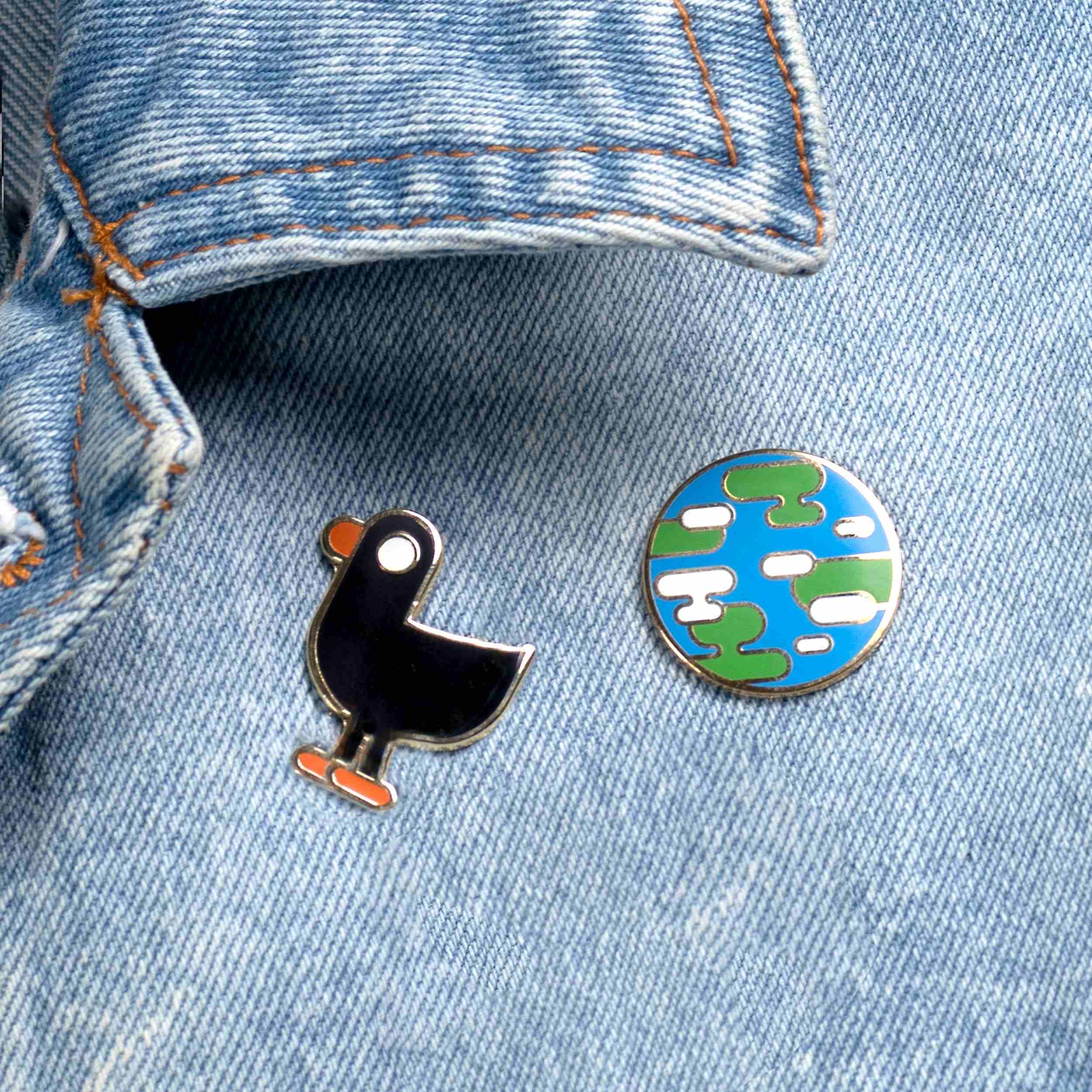 Duck Enamel Pin - Image 3